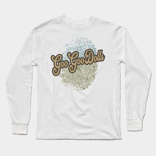 Goo Goo Dolls Fingerprint Long Sleeve T-Shirt